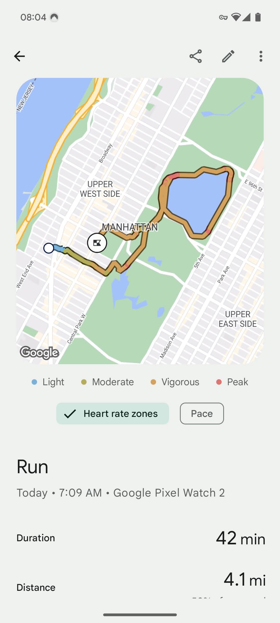 running route